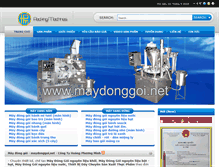 Tablet Screenshot of maydonggoi.net